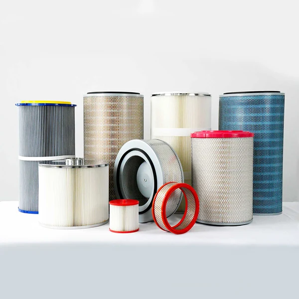 Pleated dust collector filter cartridge from supplied product image